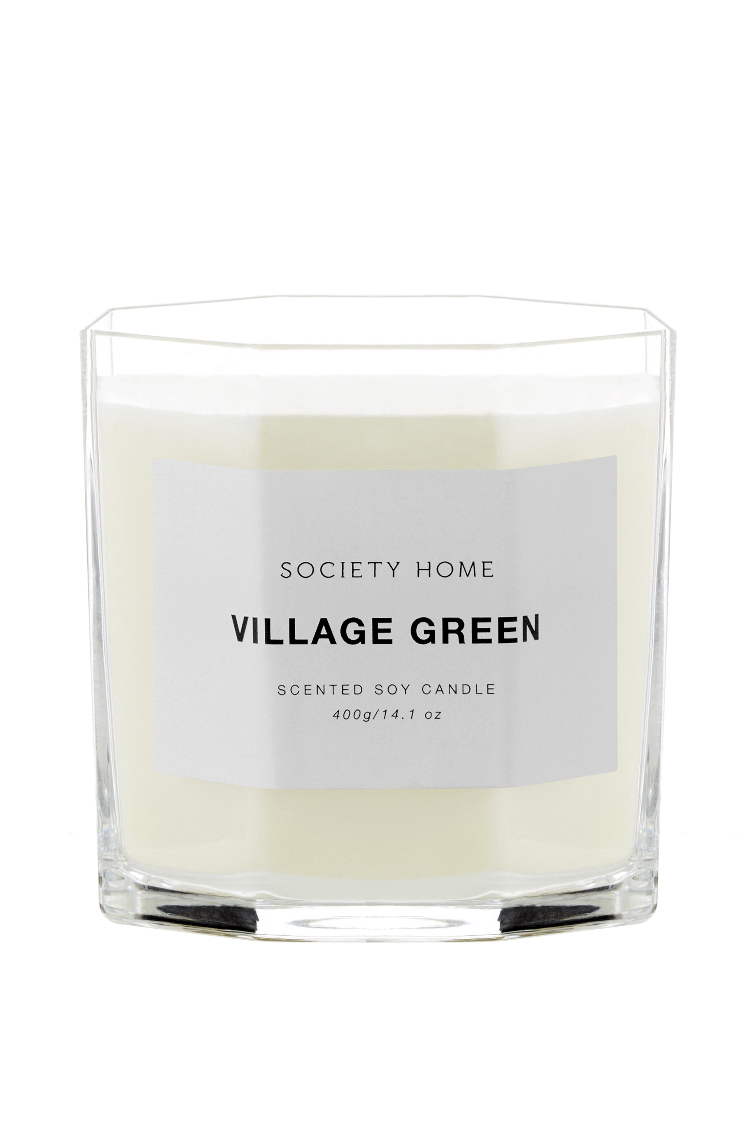 SOCIETY HOME - Village Green Scented Soy Candle 400g - Magpie Style