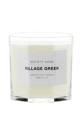 SOCIETY HOME - Village Green Scented Soy Candle 400g