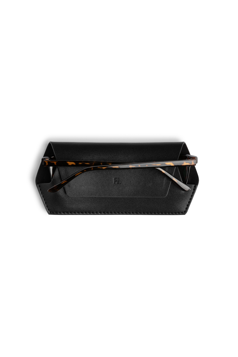 Fox and Leo glasses case - Black