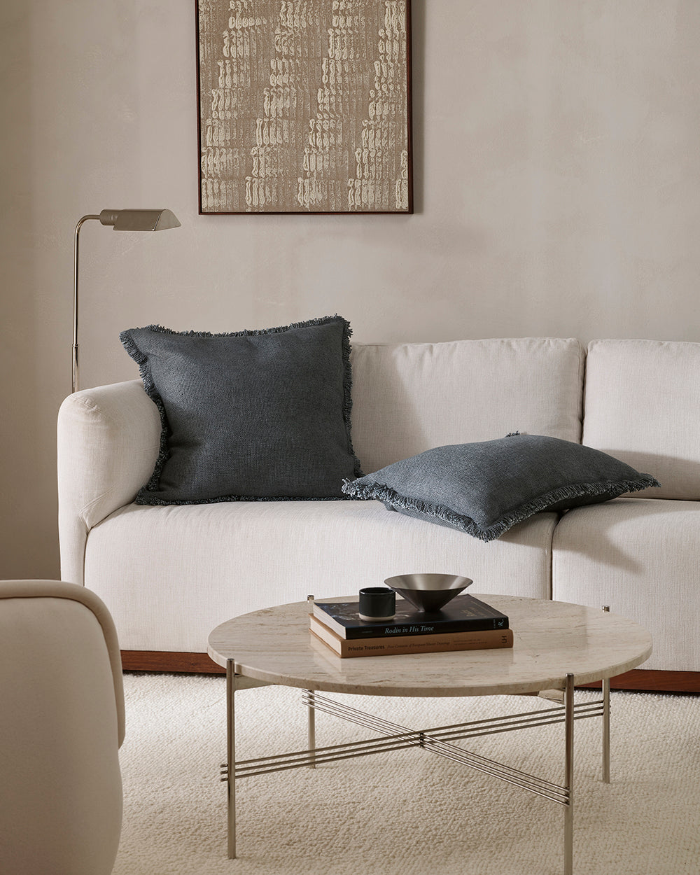 Dover Cushion - Slate - view 4