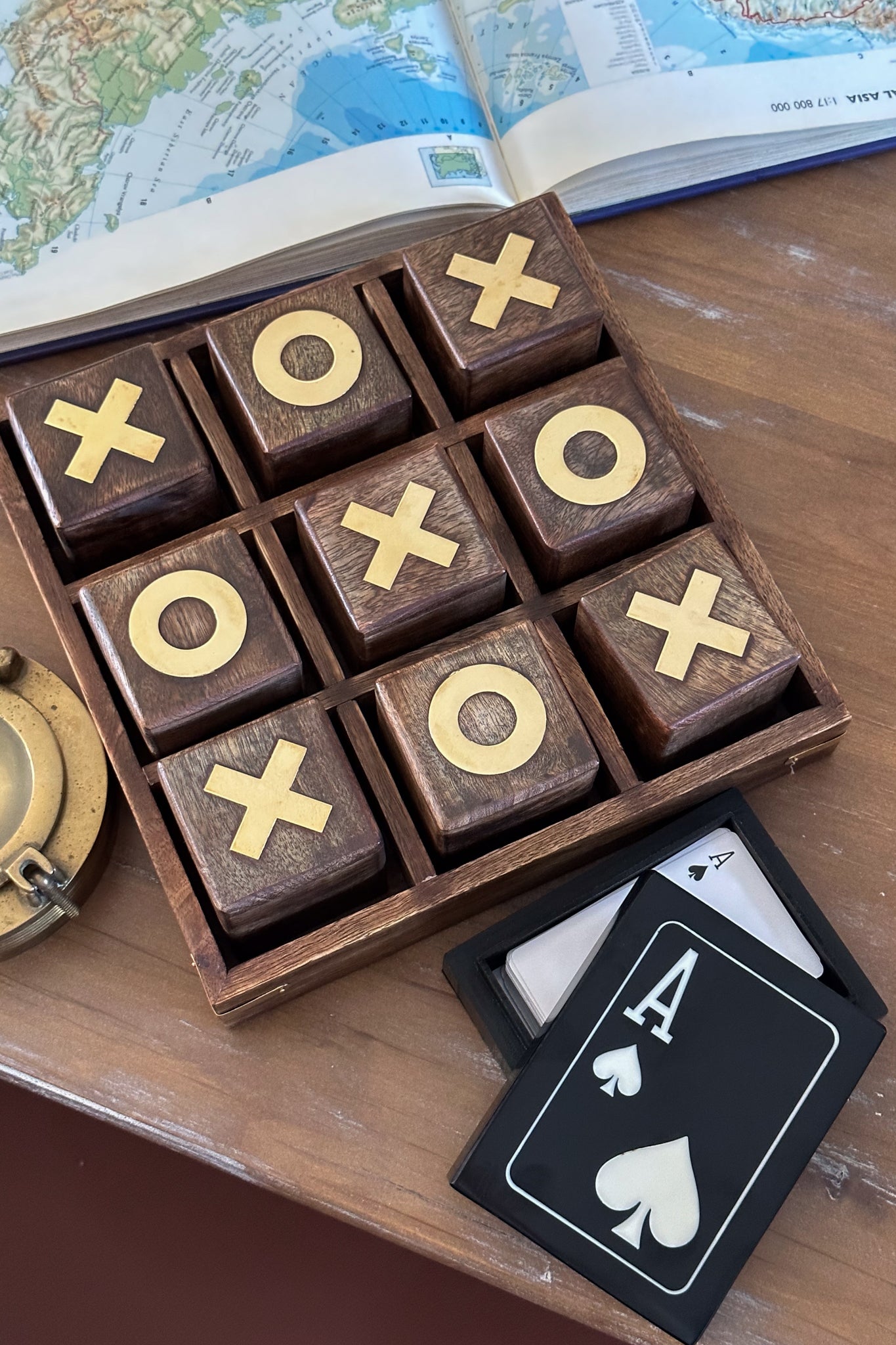 Slotted Tic Tac Toe - Natural - Magpie Style