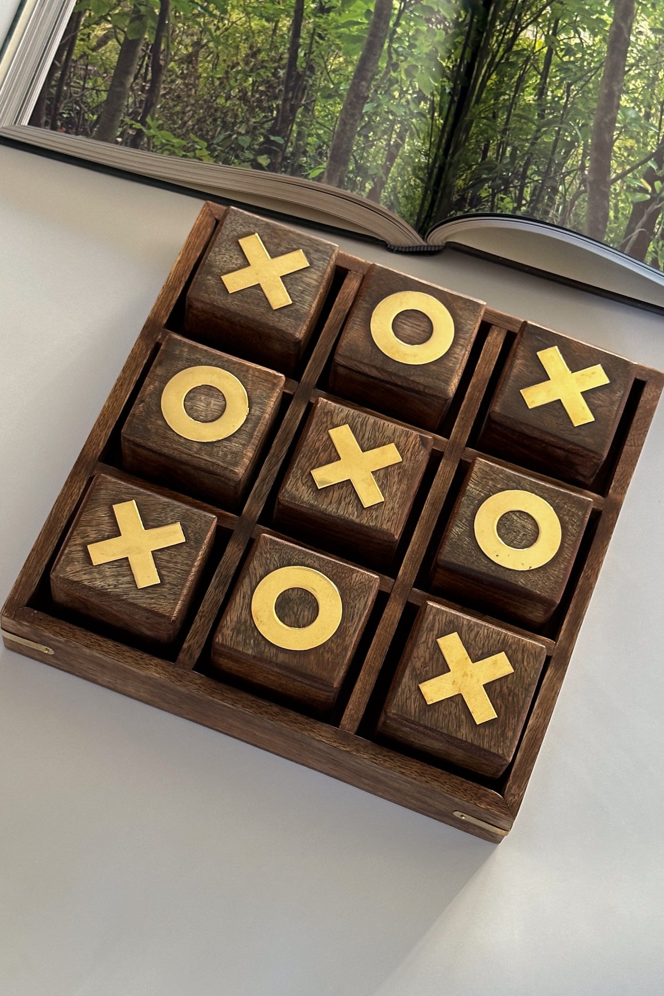 Slotted Tic Tac Toe - Natural - Magpie Style