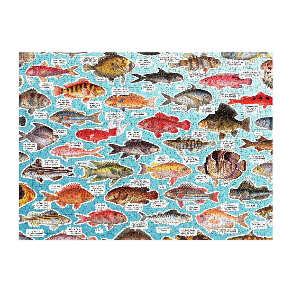 Judgy Fish 1000 Piece Puzzle - 11