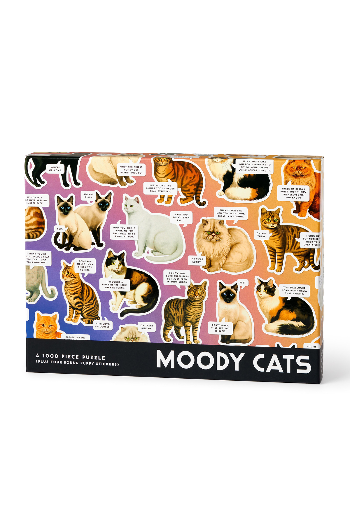 Moody Cats 1000 Piece Puzzle