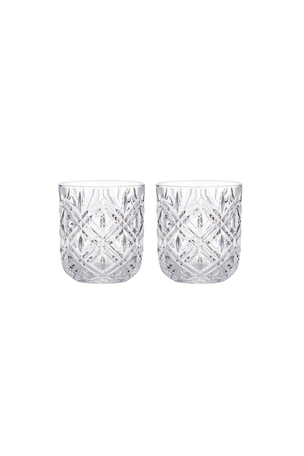 Deluxe Double Old-Fashioned Glasses - Set of 2
