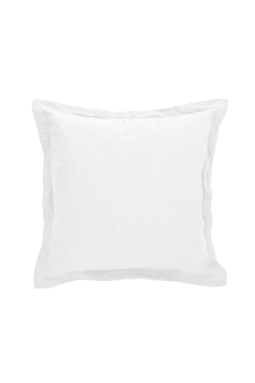 Cove Linen Cushion - White