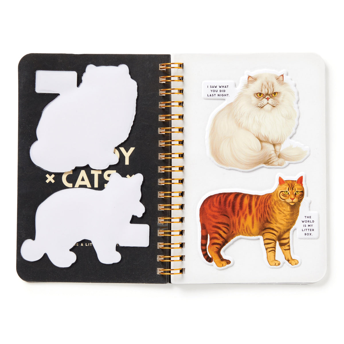 Moody Cats Sticker Book - 3