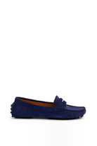 Kathryn Wilson Avery Loafer in Navy Suede