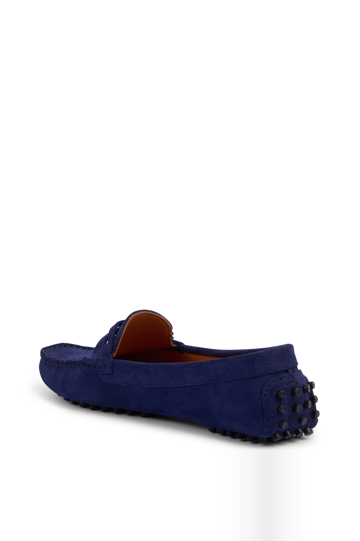 Kathryn Wilson Avery Loafer in Navy Suede, view 4