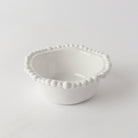 Le Forge Pearl Melamine Snack Bowl 12cm - White