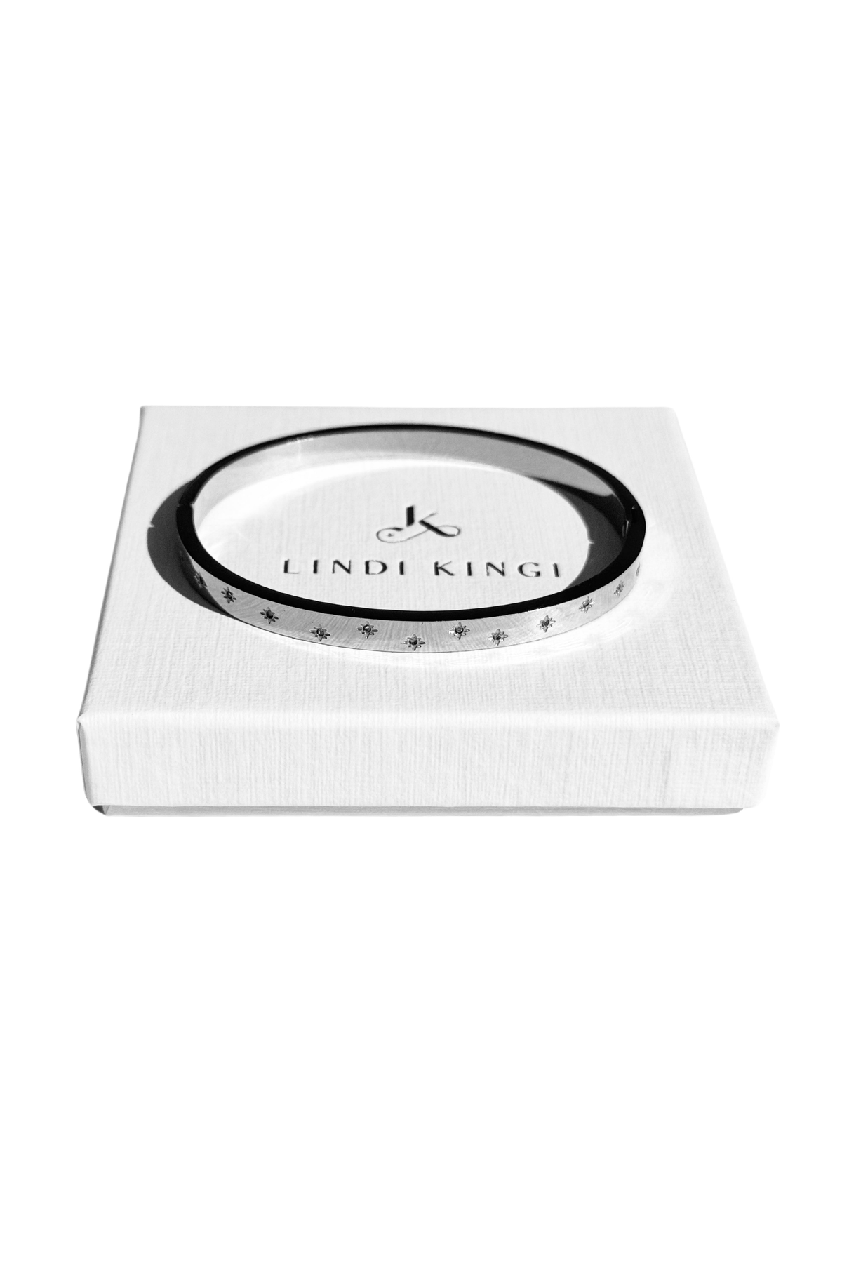 Lindi Kingi Vogue Bangle Silver