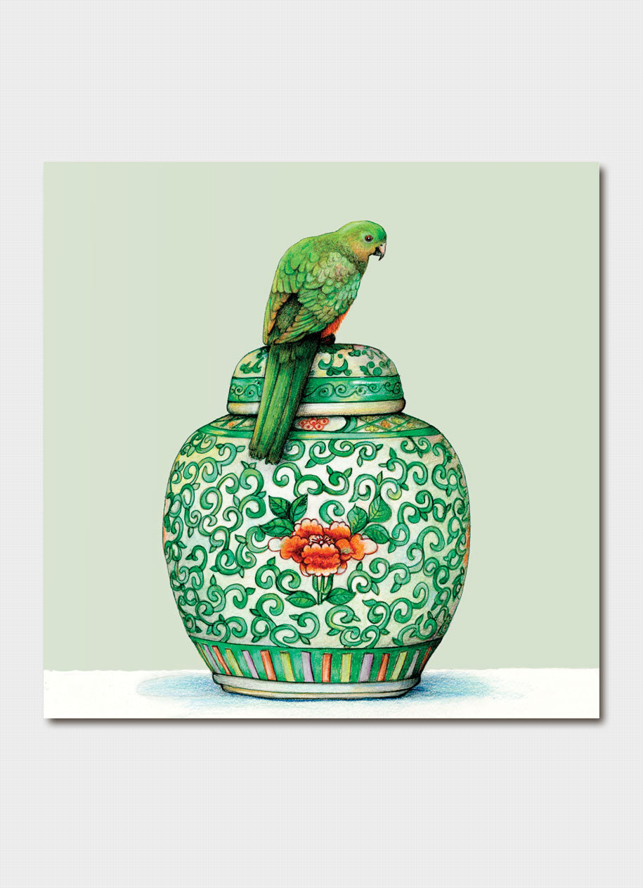 Princess Perch Card by Blue Island Press