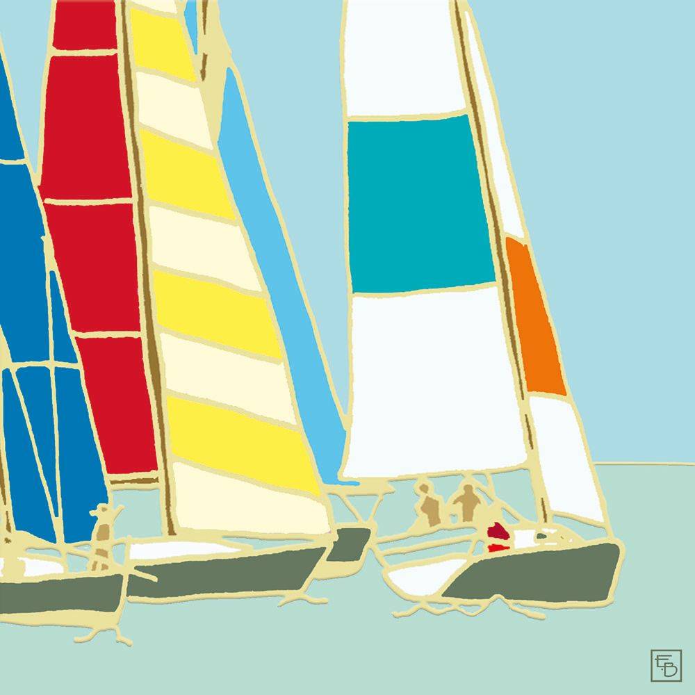 Yacht Race Card by Museums & Galleries