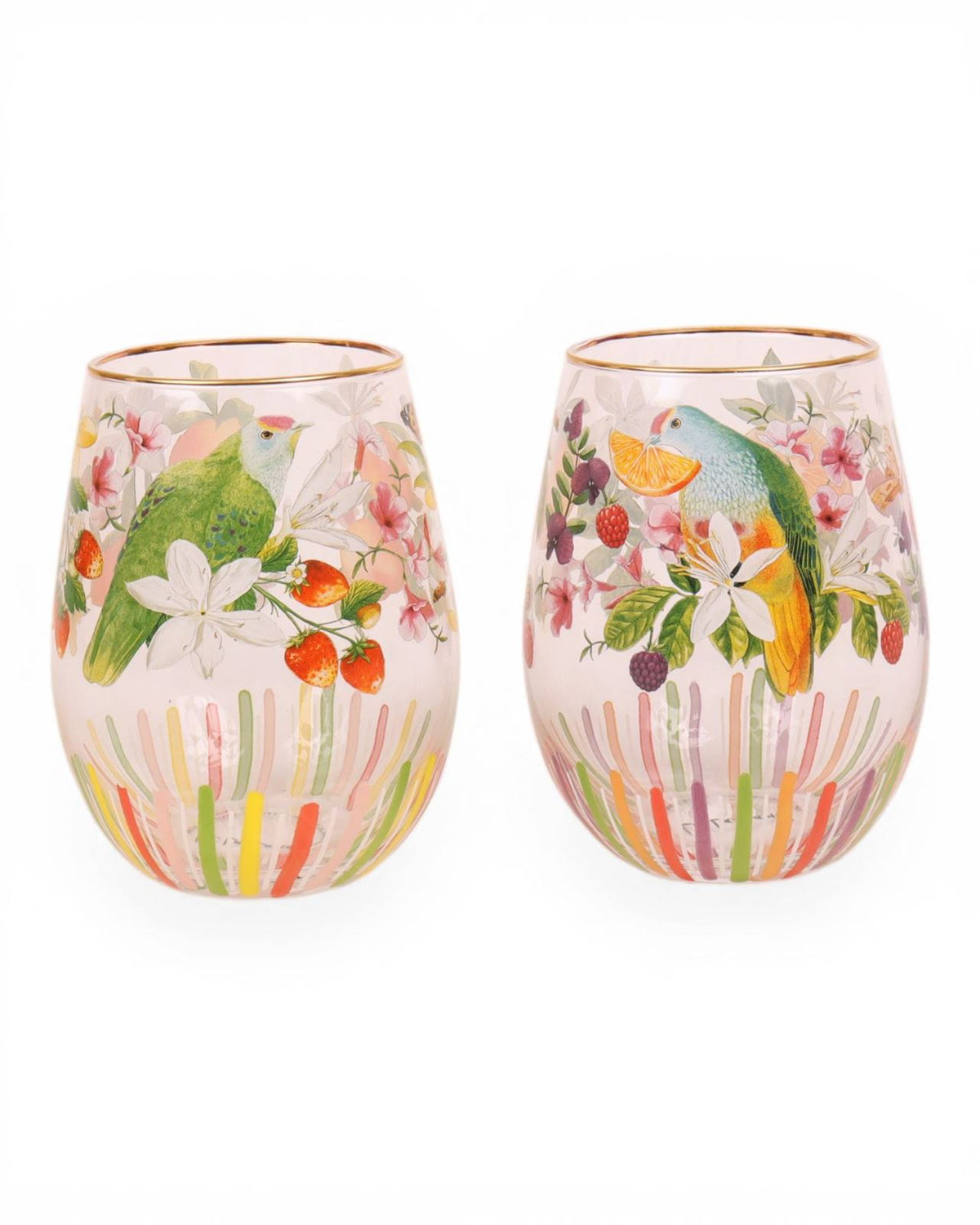 Bountiful Harvest Glass Tumblers - Set of 2 - gallery view 3