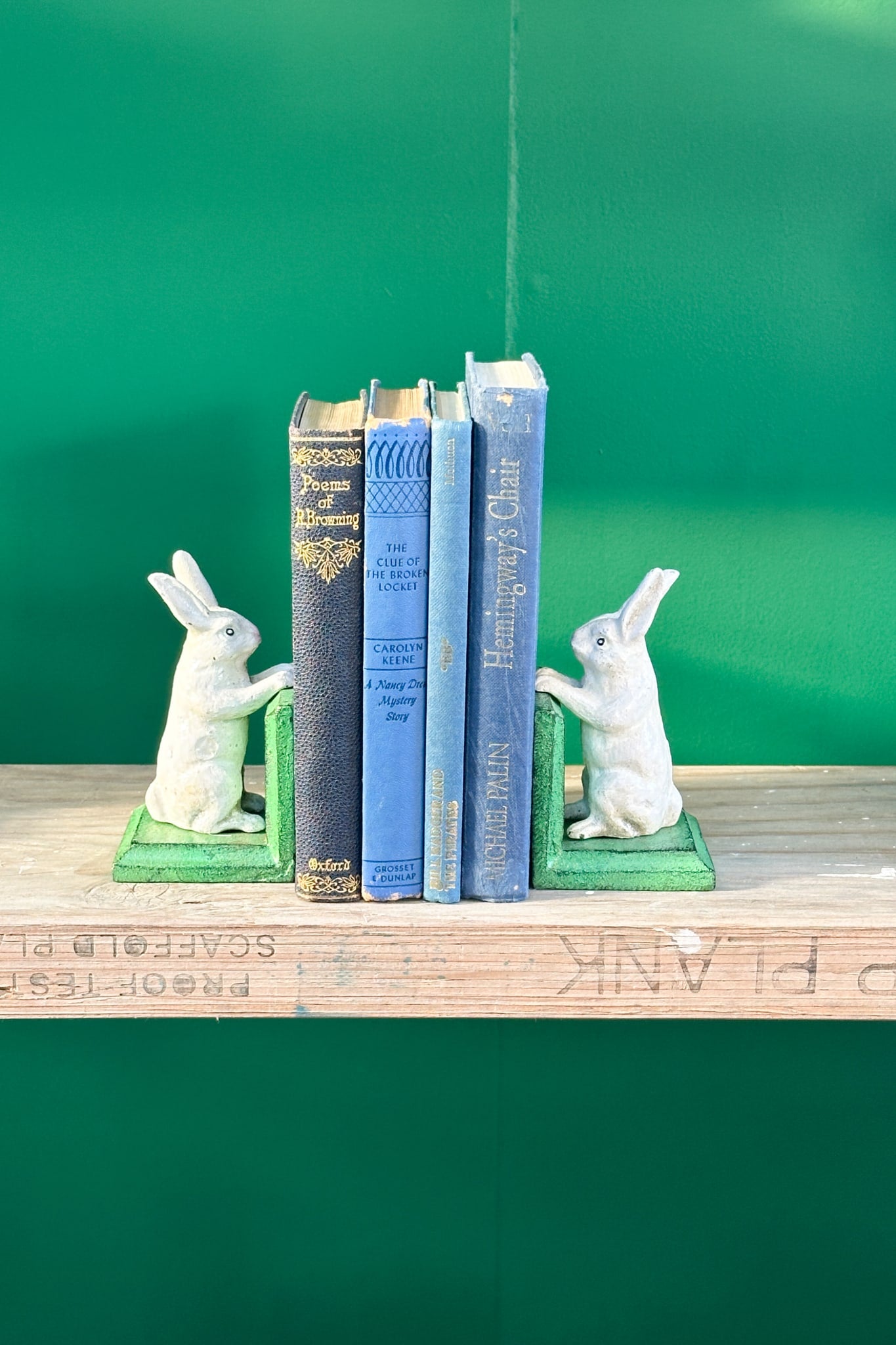 Bunny Bookends - Cast Iron - Magpie Style