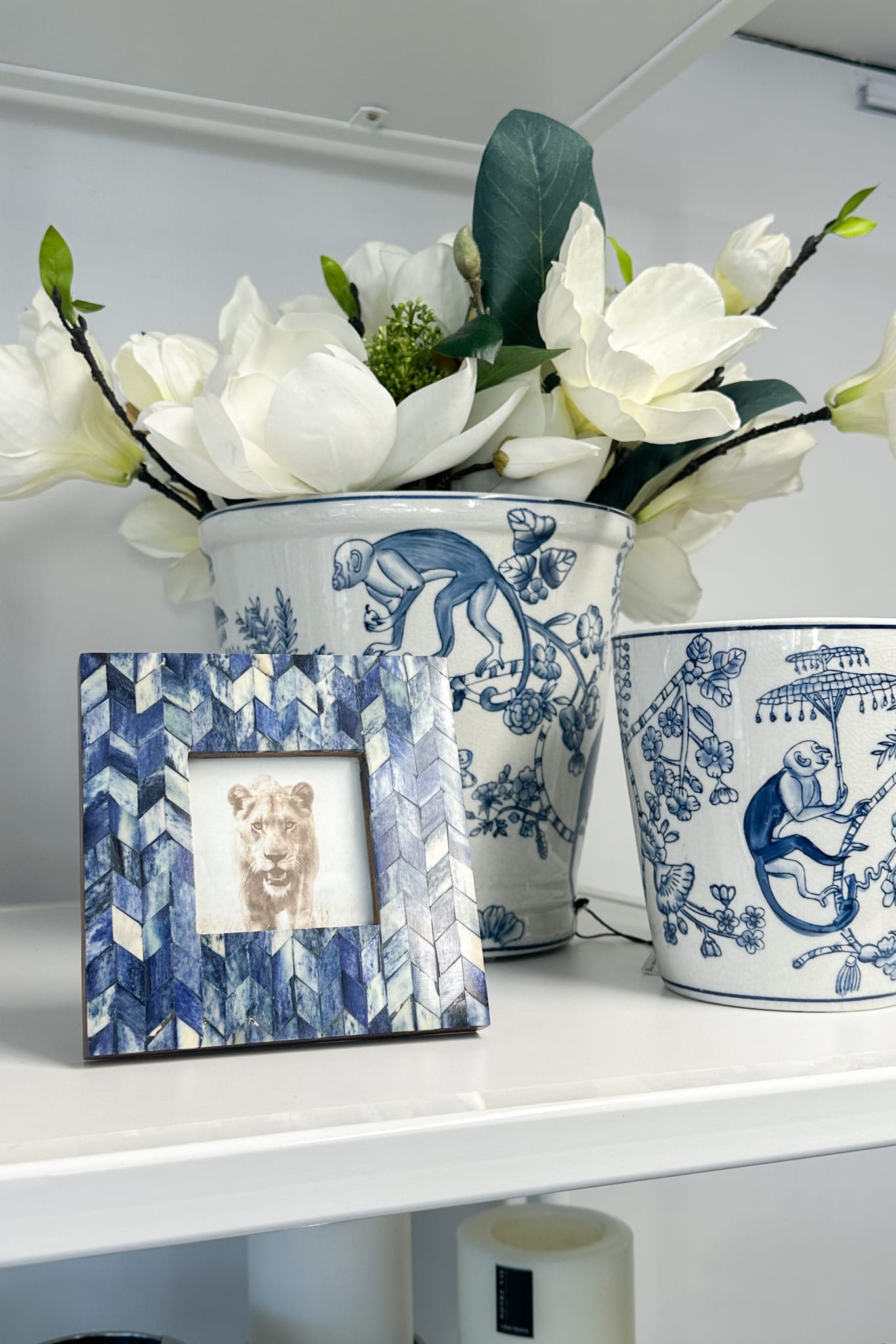 Indigo Bone Frame - Small - Magpie Style