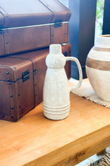 Tall Organic Stripe Jug