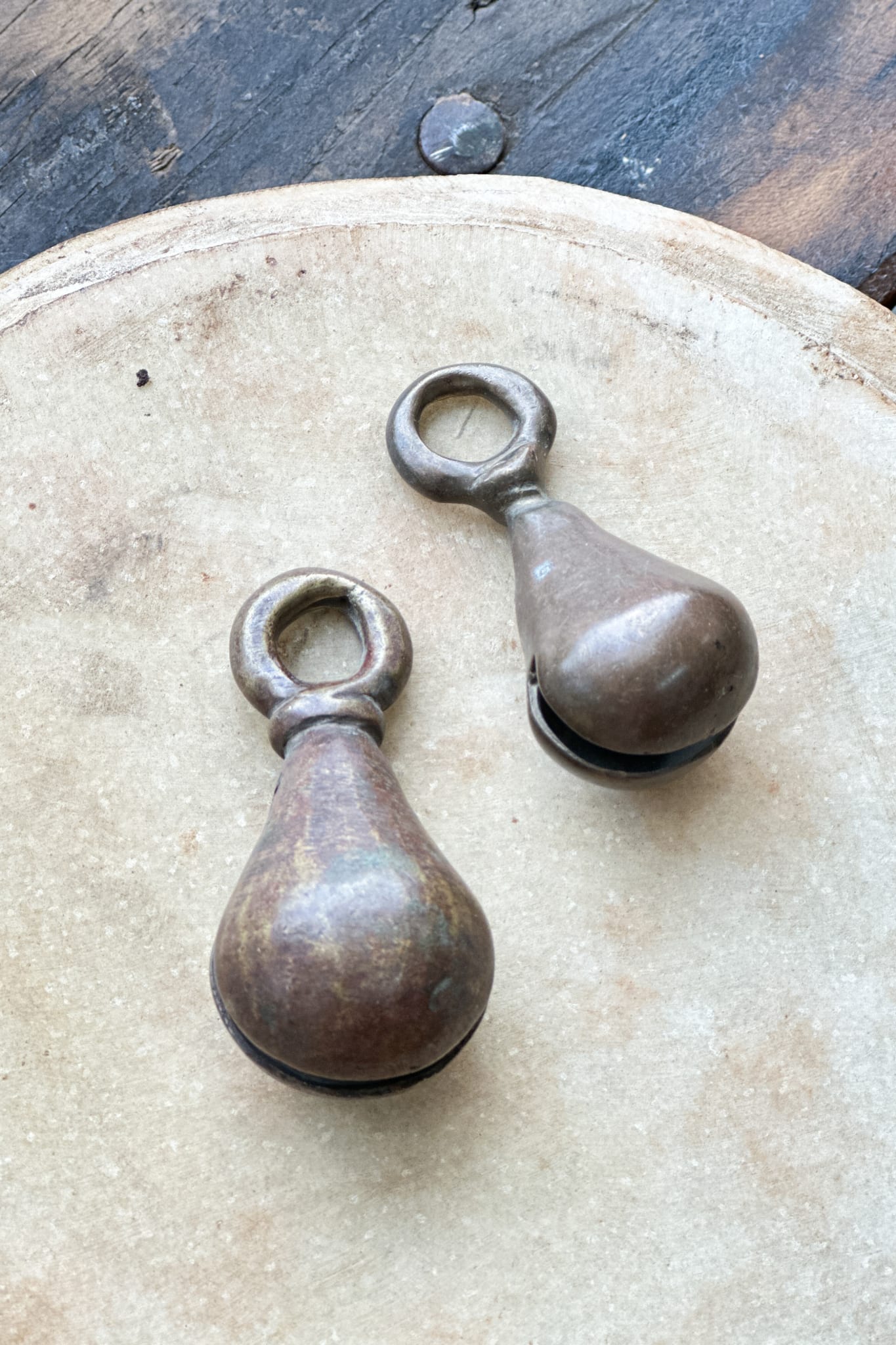 Vintage Brass Hindi Bells - Magpie Style