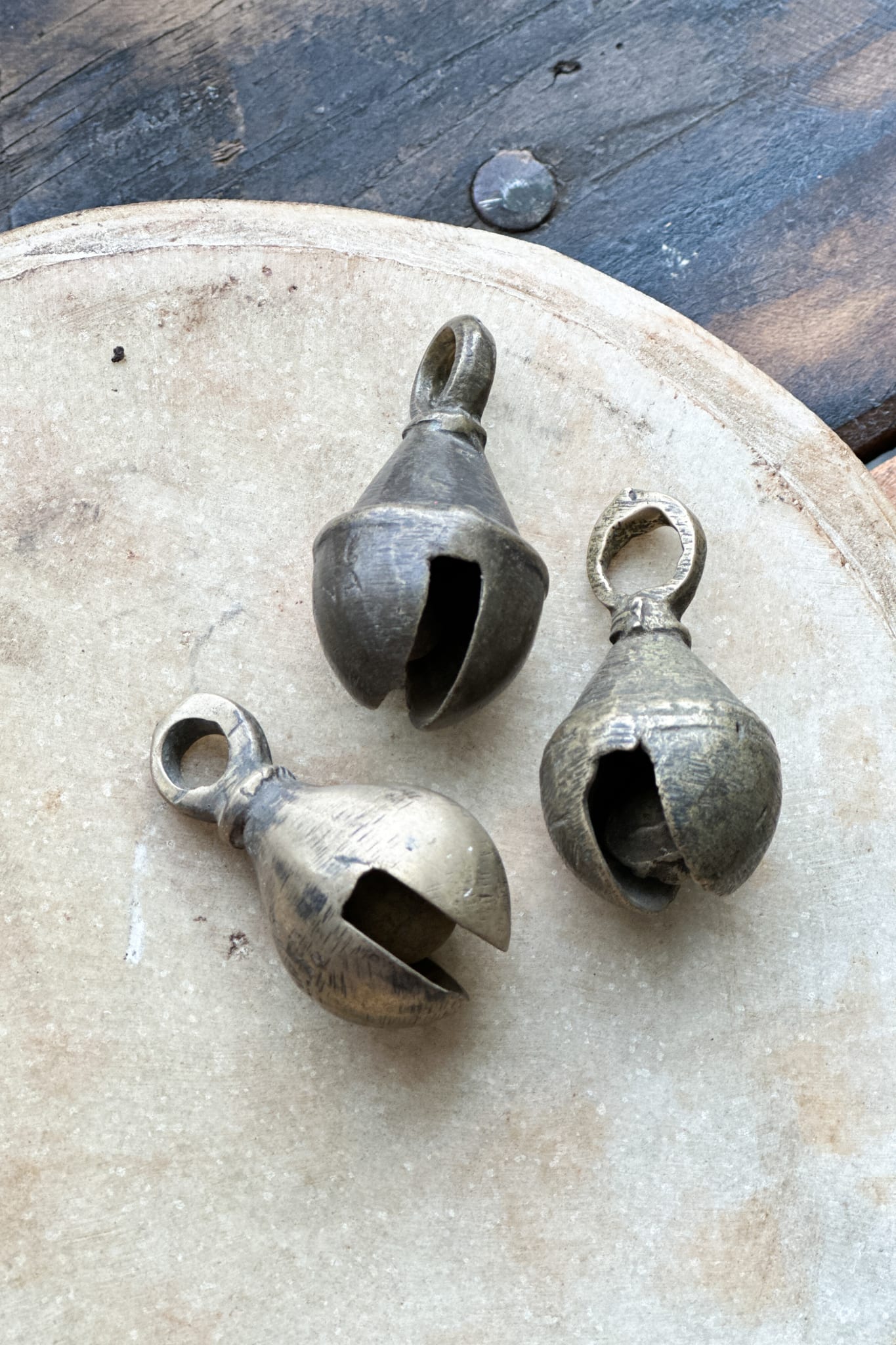 Vintage Brass Hindi Bells - Magpie Style