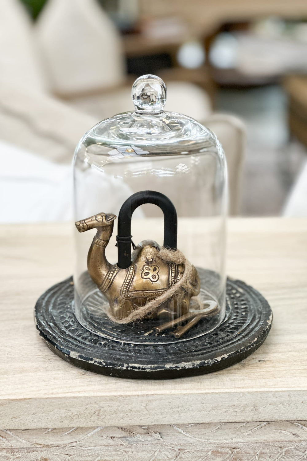 Large Camel Solid Brass Lock