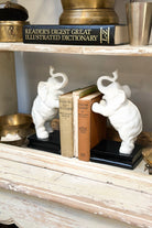 Far East Elephant Bookends - Magpie Style