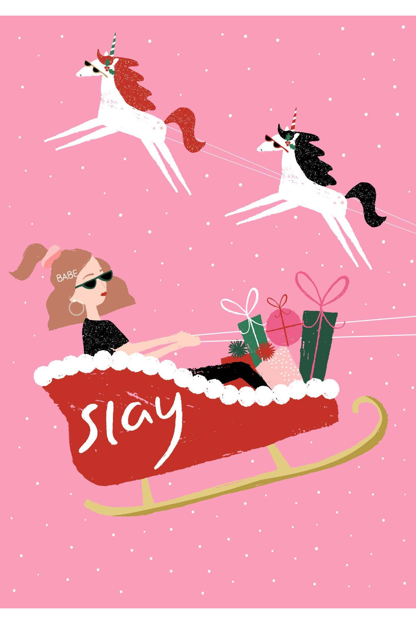Card - Slaying Christmas