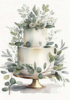 Card - Floral Cake - Nuovo F72 original