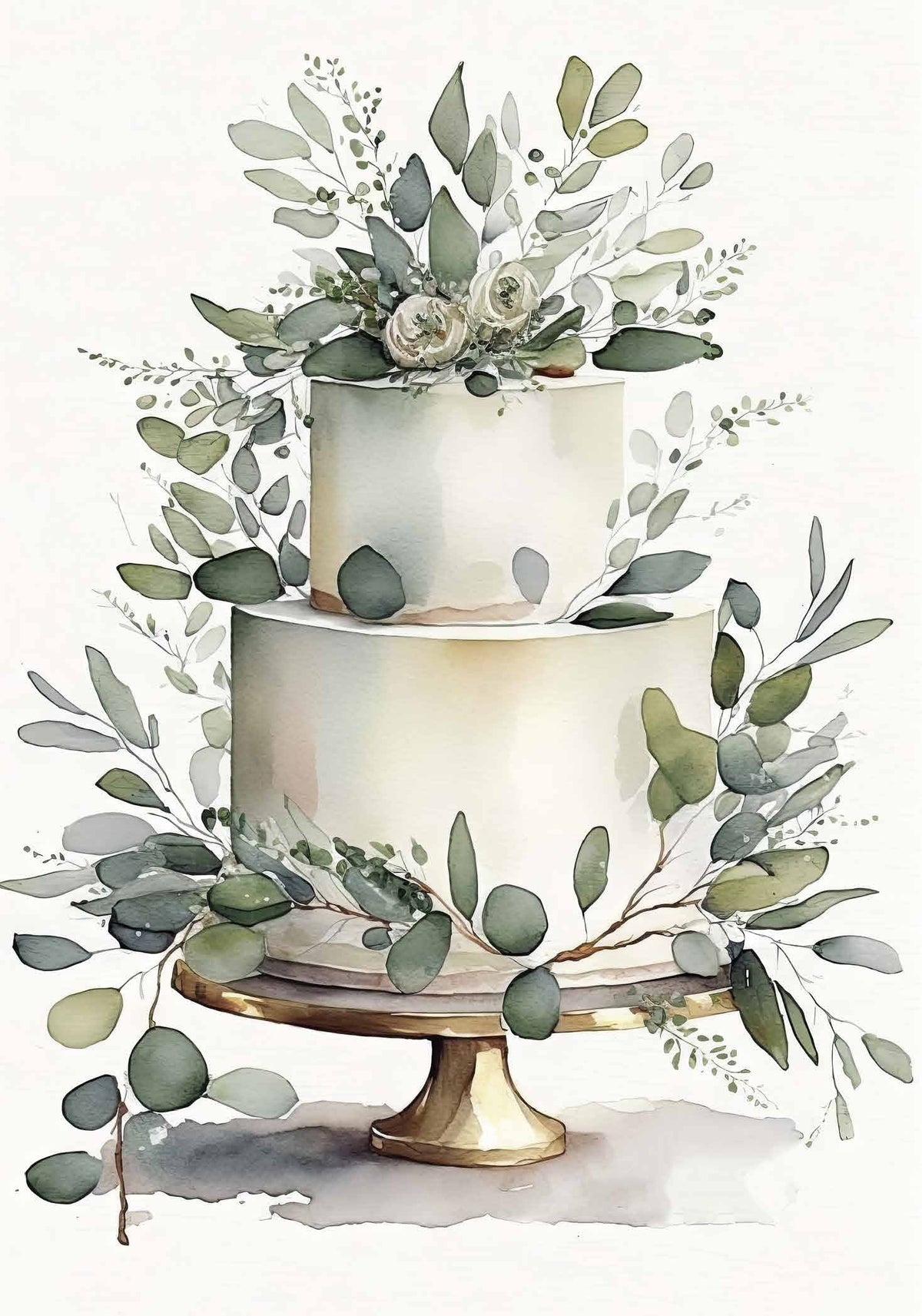 Card - Floral Cake - Nuovo F72 original