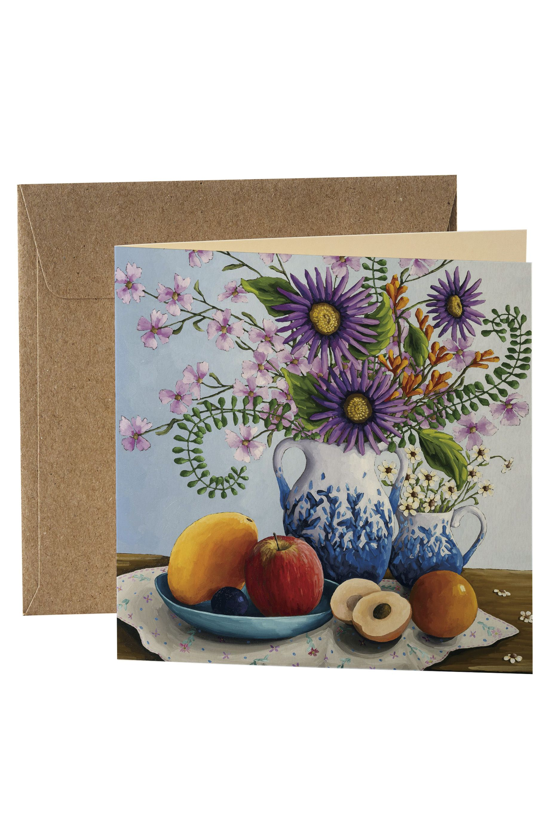 Card - Flowers and Fruit