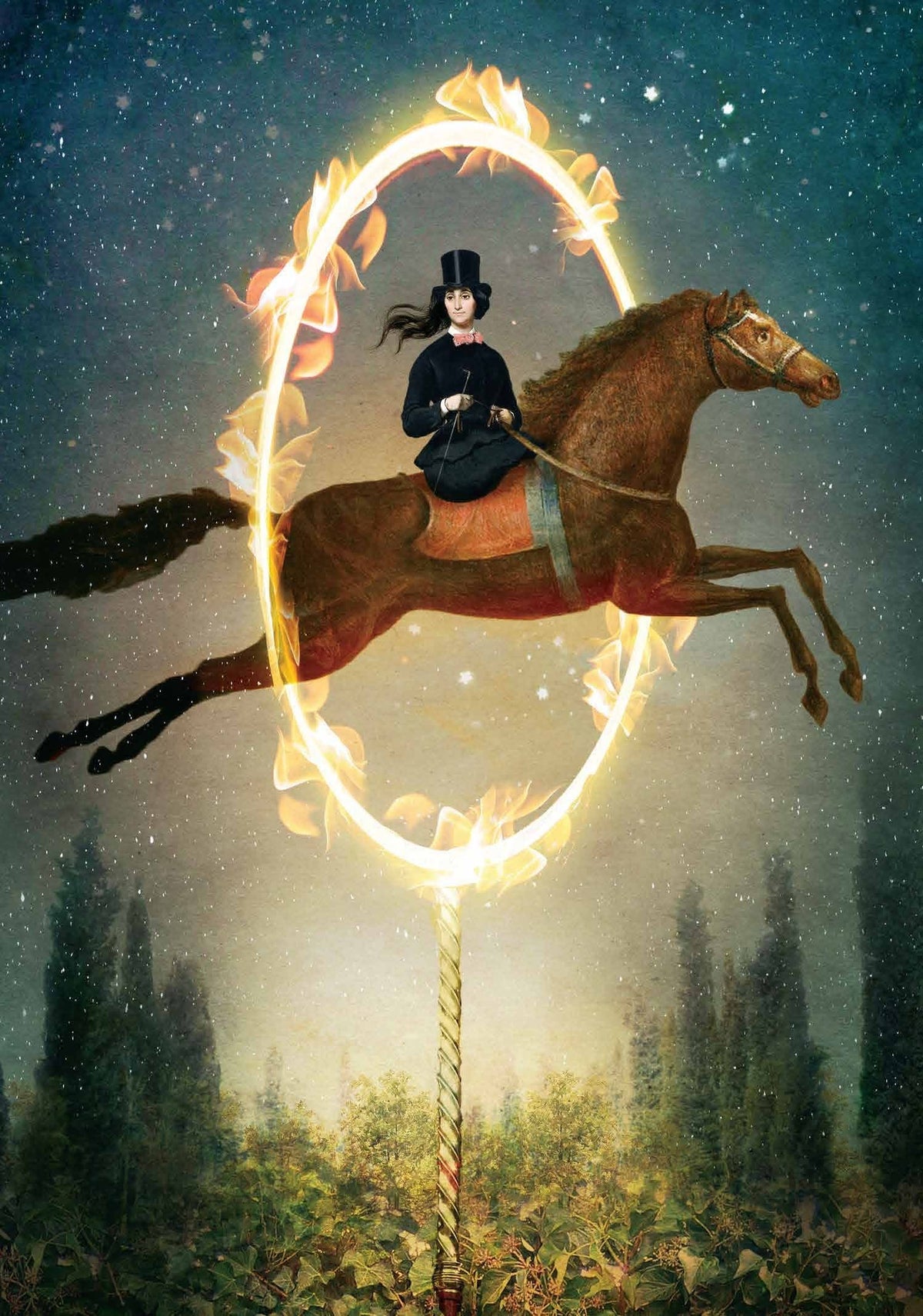 Card - Flame & Flight - original artwork