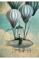 Card - Captain in the Clouds - complete artwork
