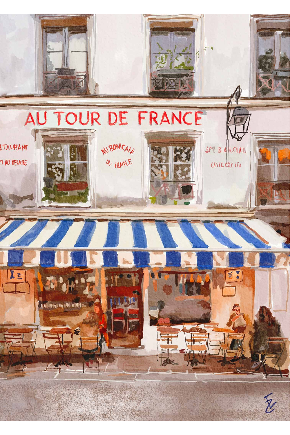 Card - French Bistro