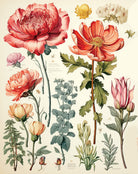 Card - Garden Florals - original artwork