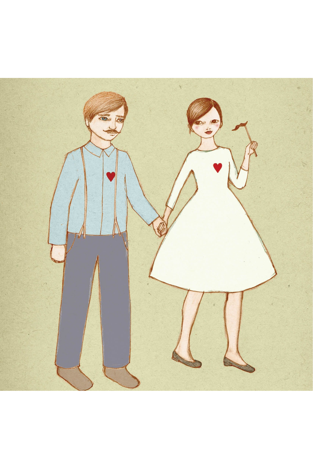 Card - Heartfelt Couple