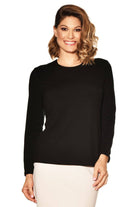 PAULA RYAN ESSENTIALS Easy Fit Long Sleeve Crew Neck Top - Merino - Paula Ryan