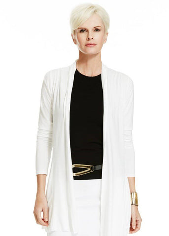 PAULA RYAN Slim Fit Sleeveless Crew Neck Top - Ecovero Black