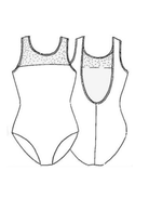 PAULA RYAN Power Mesh Front Swimsuit - Paula Ryan