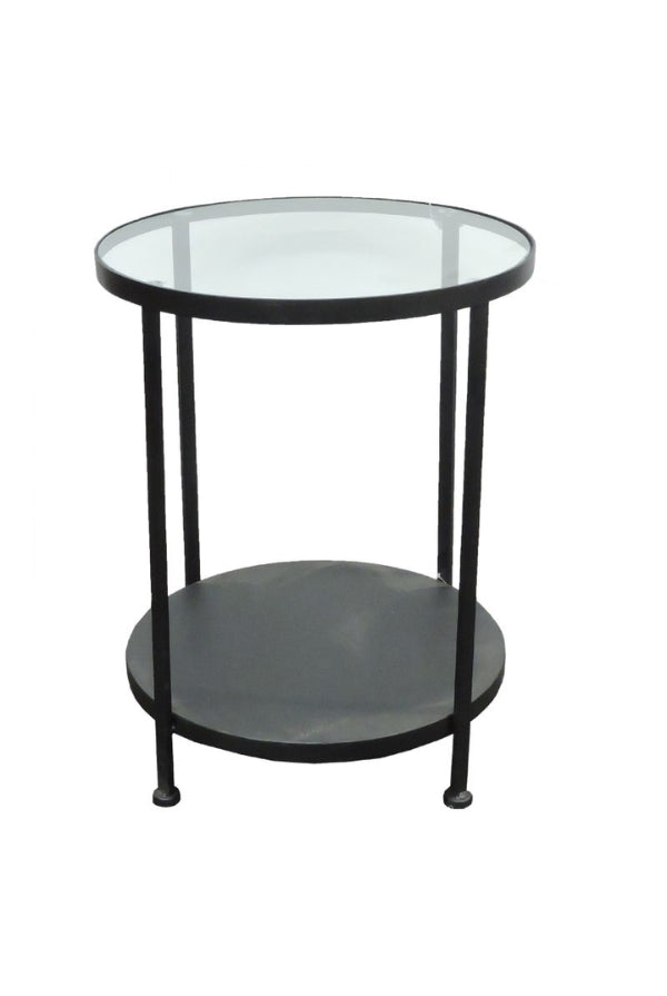 Krabi Side Table - Black - Magpie Style