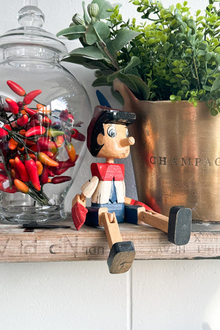 Wooden Vintage Pinocchio
