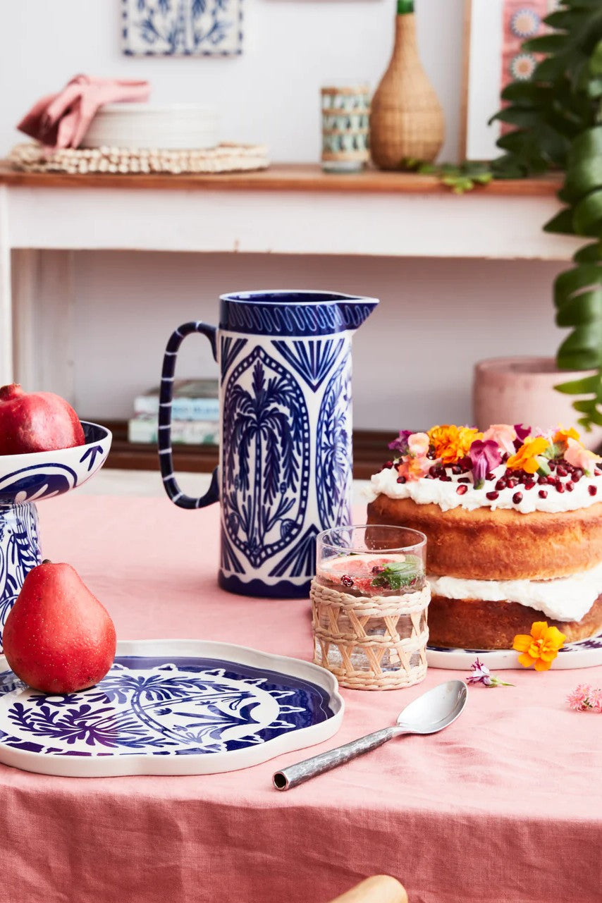 Del Soleil Jug - Blue - Magpie Style