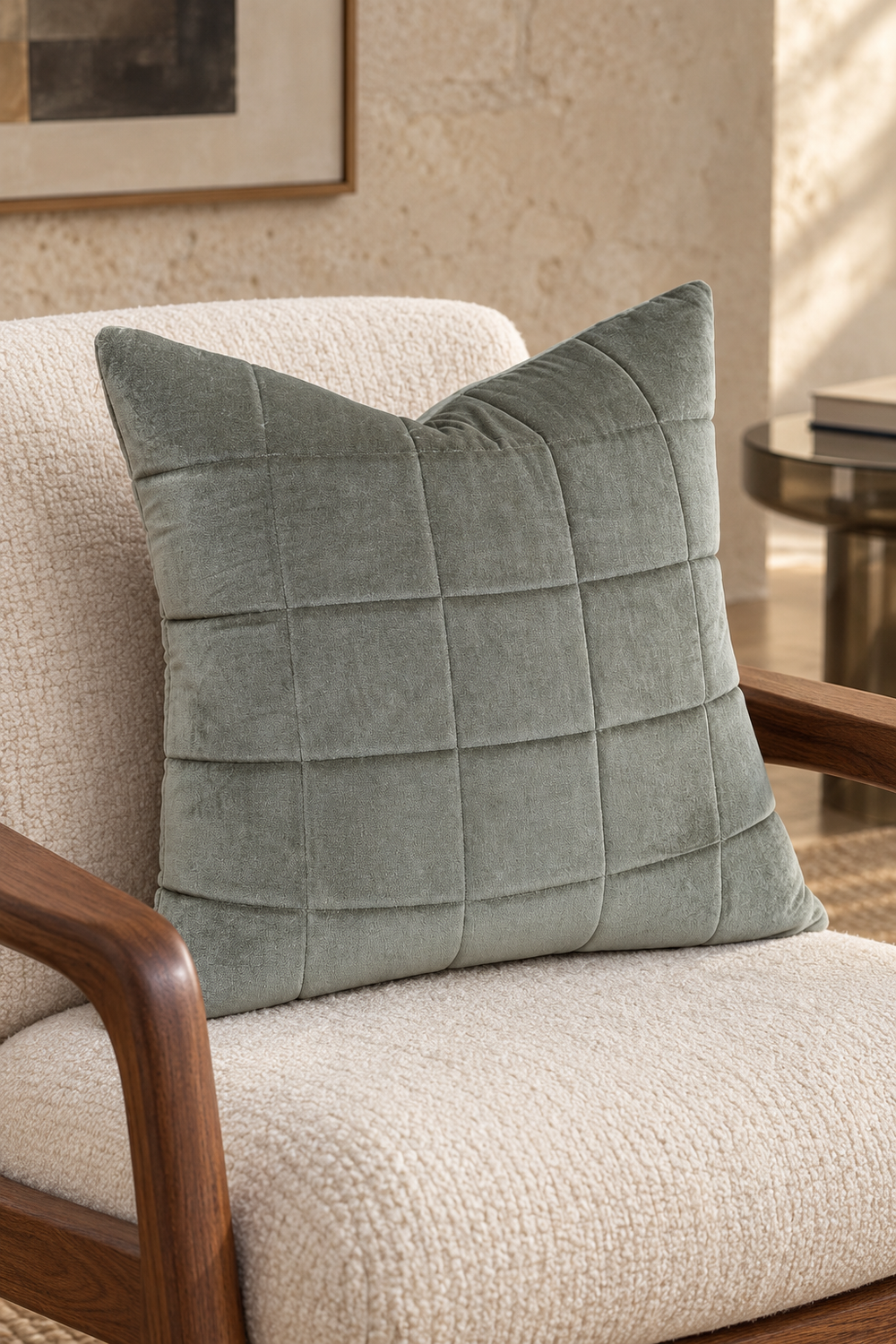 Amoura Cushion - Green