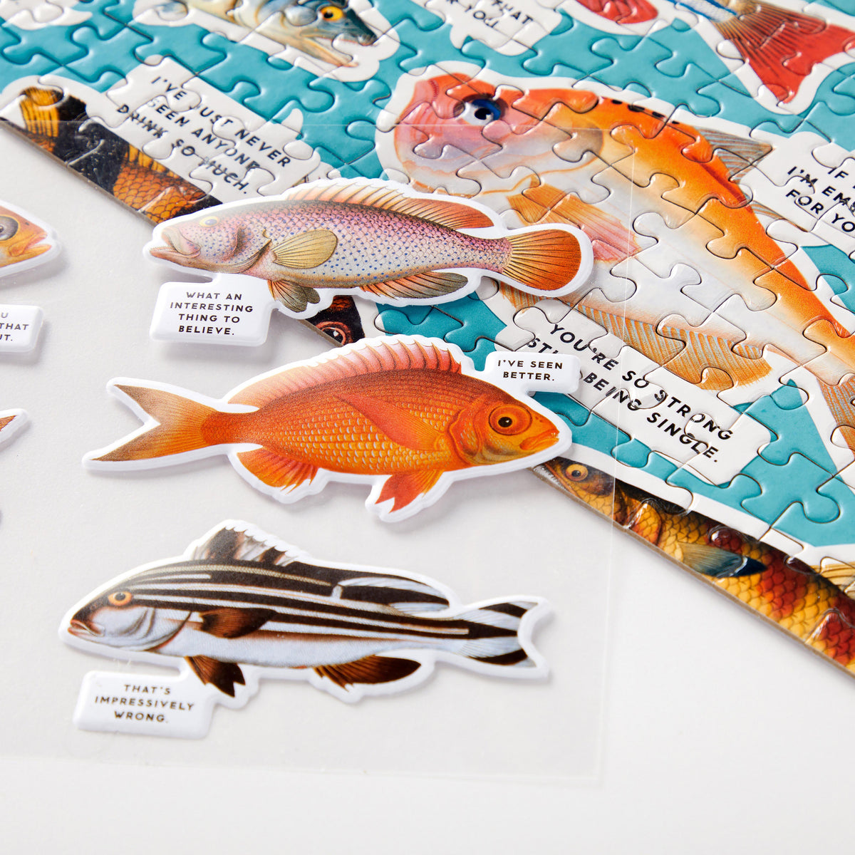 Judgy Fish 1000 Piece Puzzle - 6