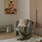 Avalon Stitch Throw - Green - 5