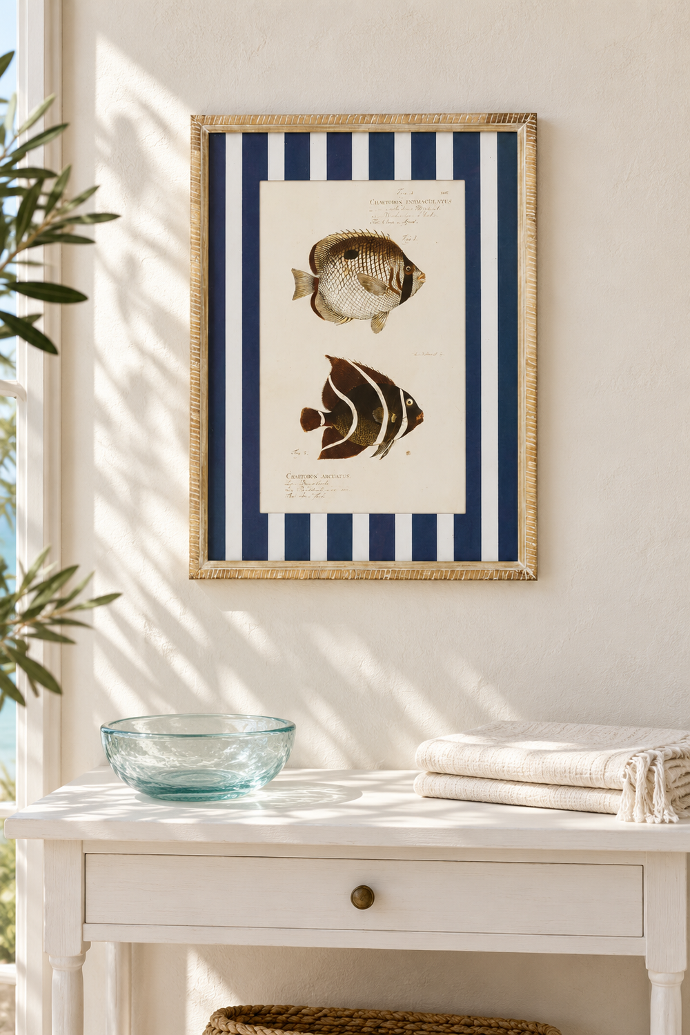 Tropical Stripe Fish Study