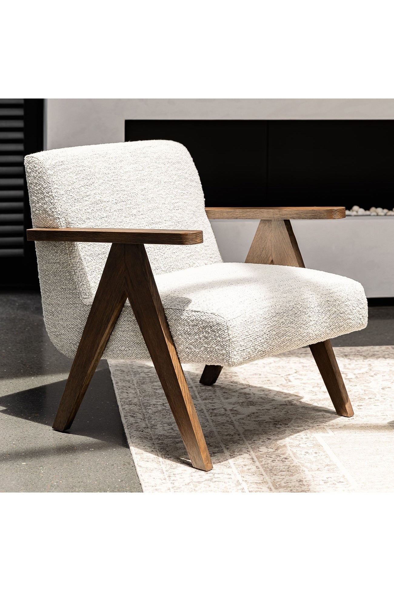 Draper Armchair - Cream - Magpie Style