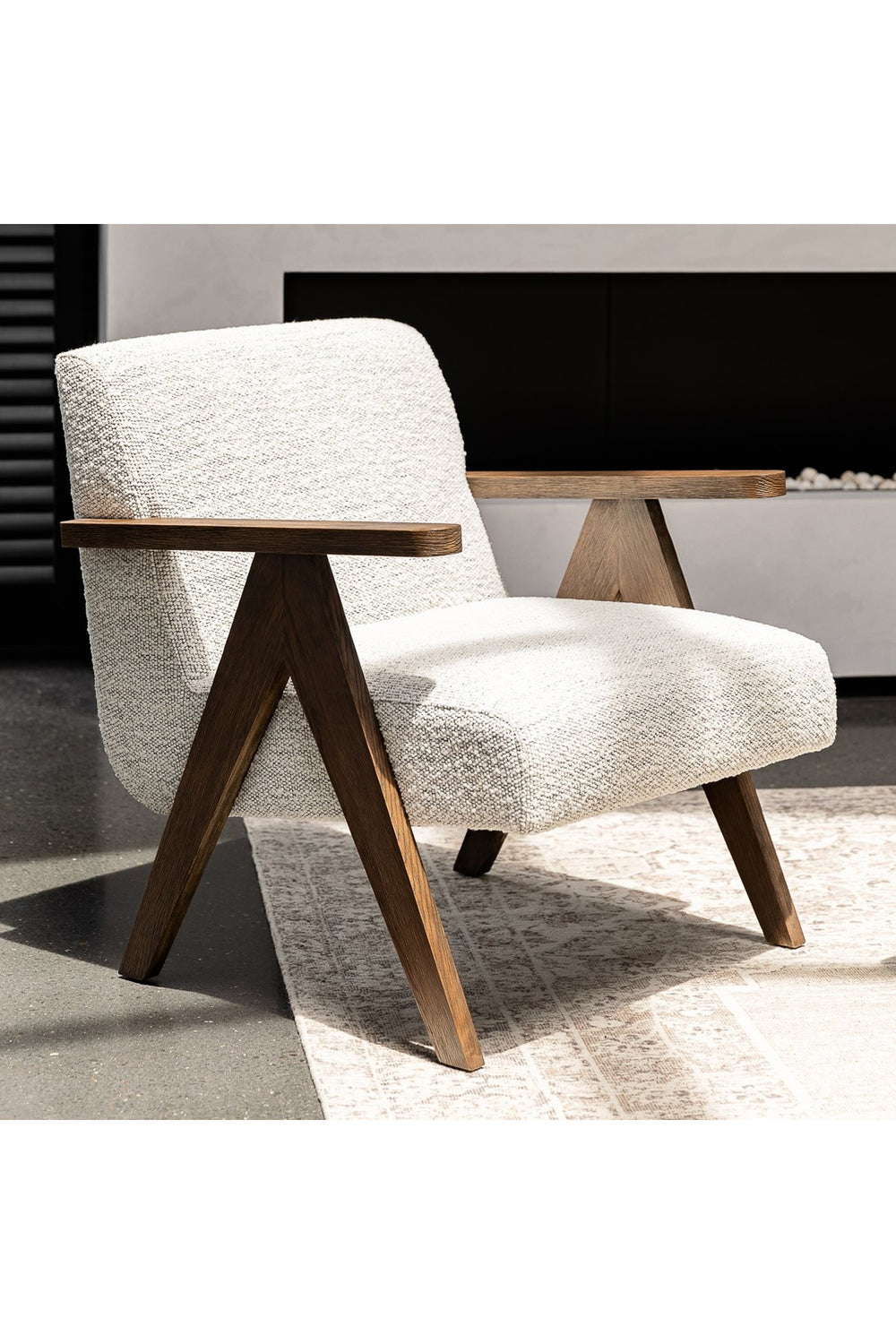 Draper Armchair - Cream