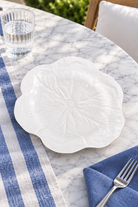 White Deep Platter – Cabbage Melamine