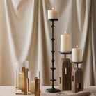 Blake Candleholder - Large, Natural - 3