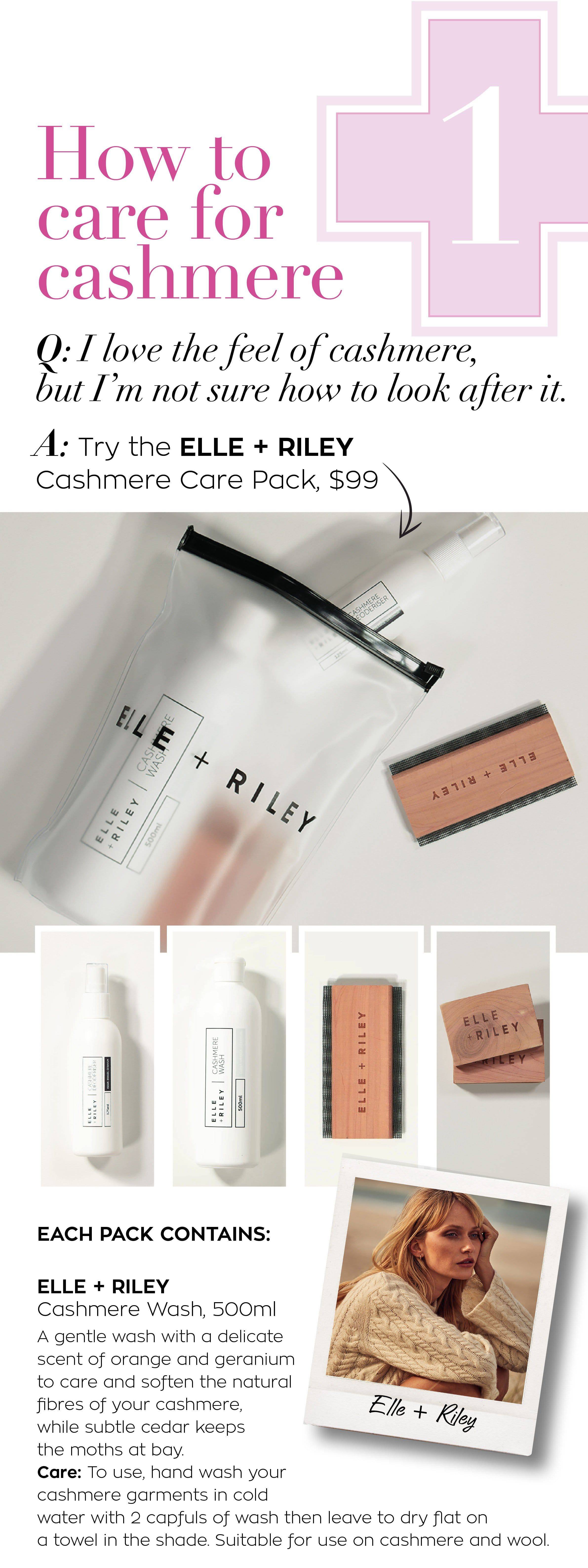 ELLE + RILEY Cashmere Care Pack - Magpie Style