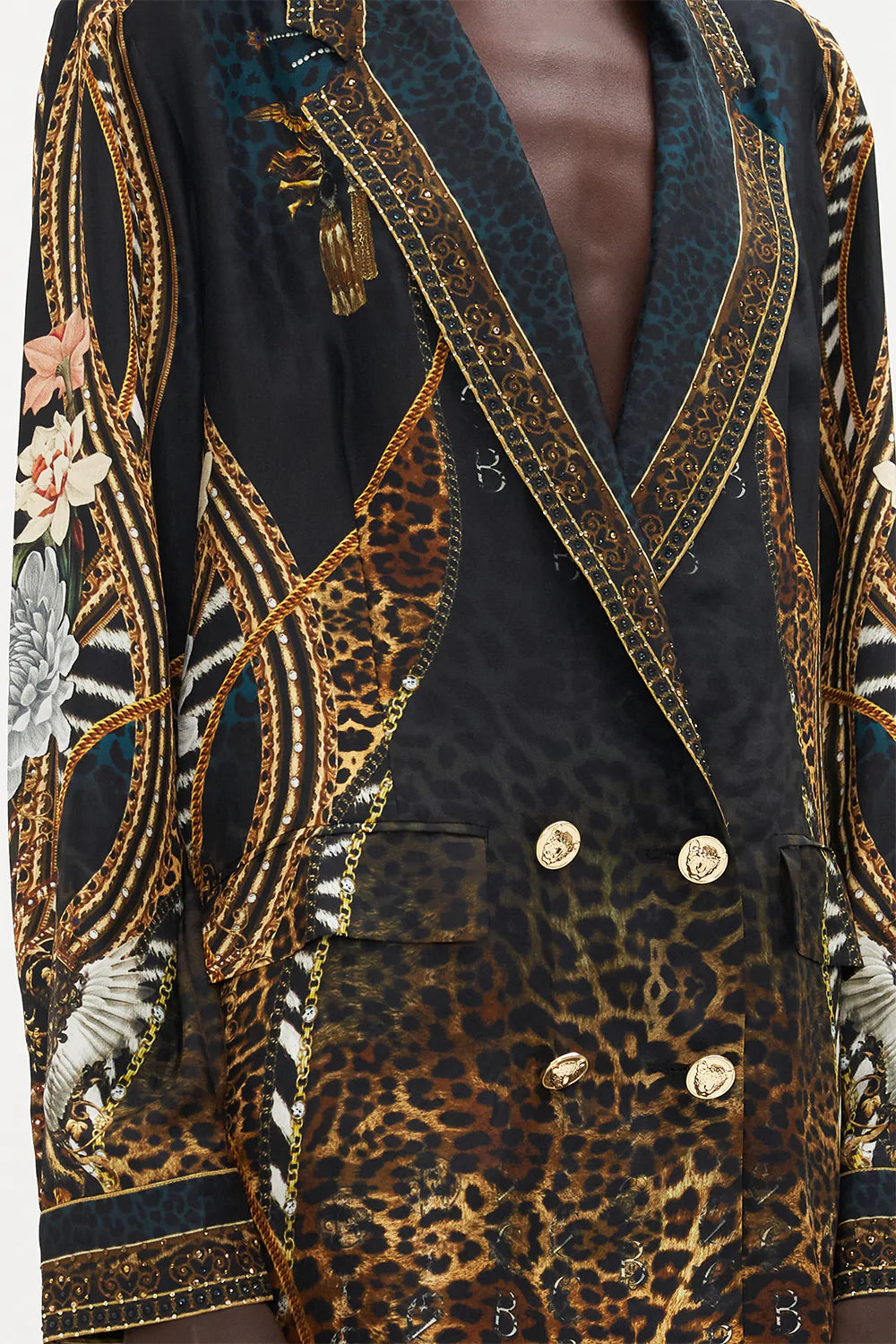 CAMILLA Double Breasted Soft Jacket - Rockstar Royalty - CAMILLA - [product type] - Magpie Style